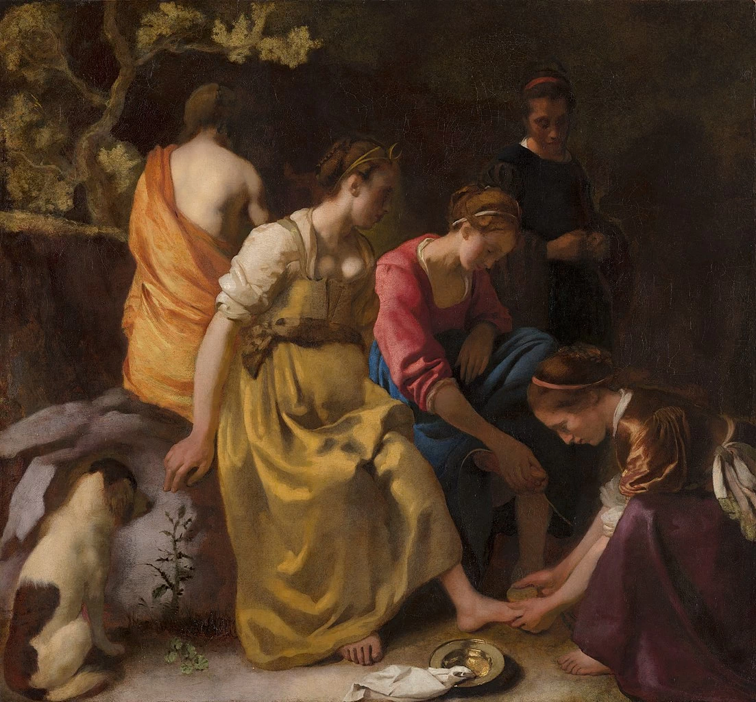 Diana e le ninfe - Koninklijk Kabinet van Schilderijen Mauritshuis
